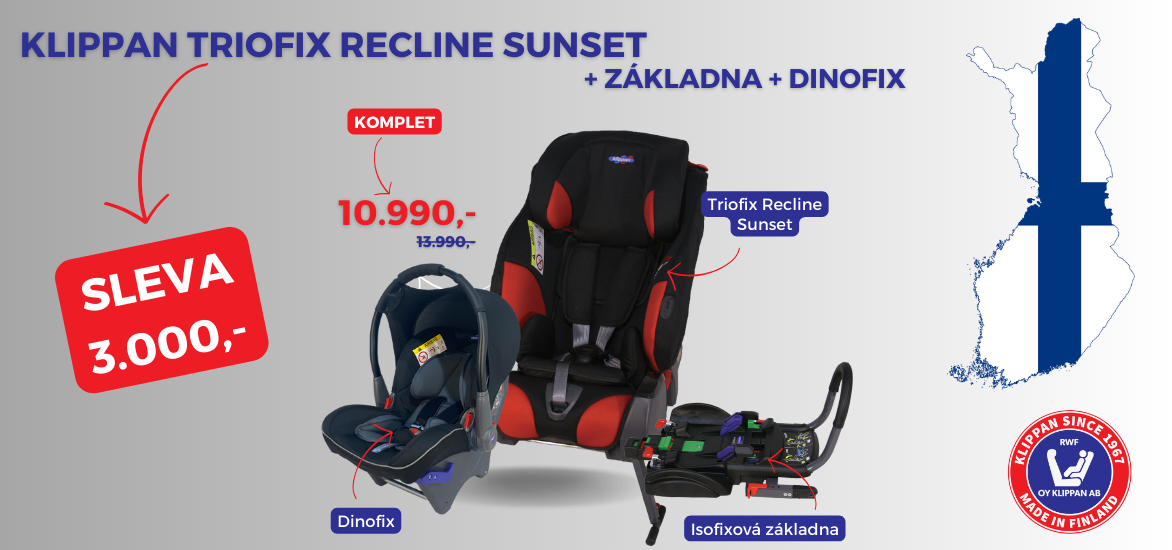 Recline Sunset se základnou a Dinofixem